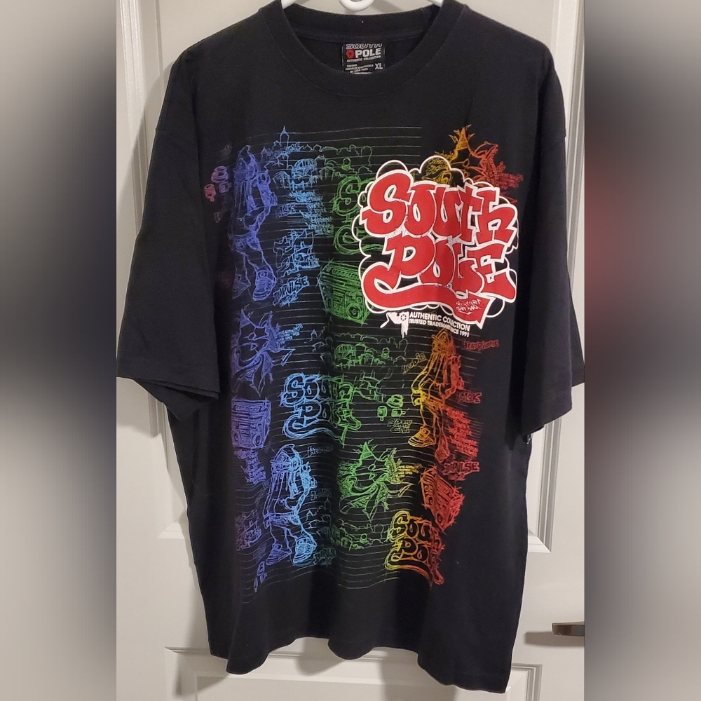 South Pole Multicolor Graphic Tee